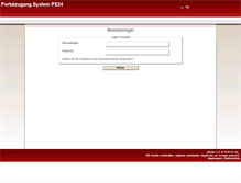 Tablet Screenshot of portale.px24.com
